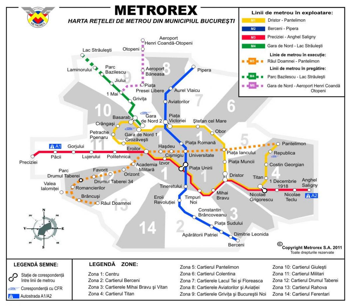 지도 metrorex 